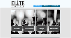 Desktop Screenshot of elitechess.net